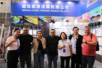 FJORD team at trade show